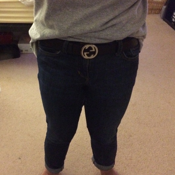 Authentic Gucci Leather Belt main image 4