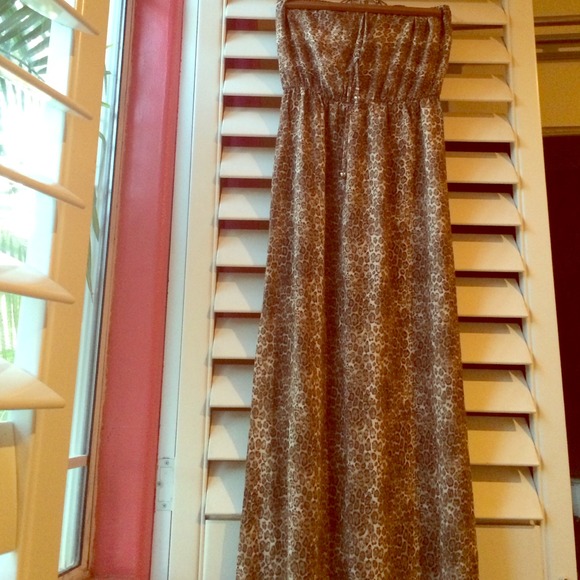 Maxi Cheetah Dress