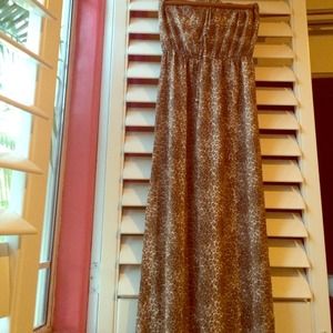 Maxi Cheetah Dress