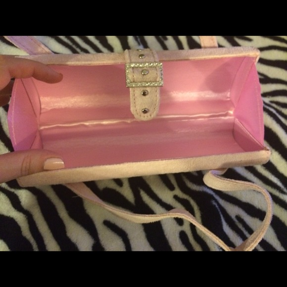 Small Light Pink Clutch Purse - Picture 2 of 2