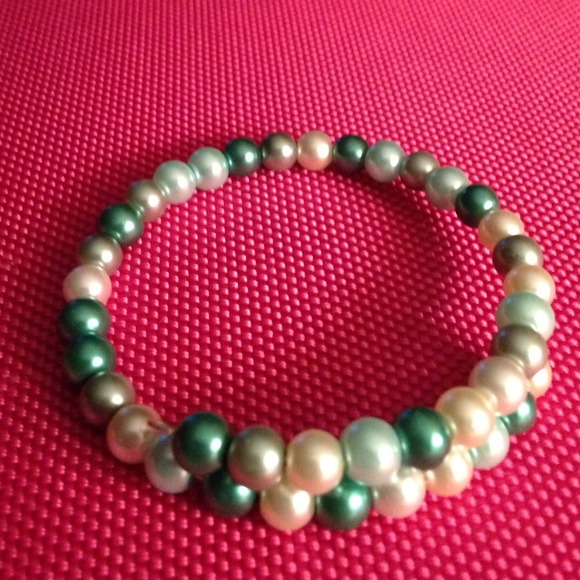 Alex and Ani inspired wraparound beaded bracelet