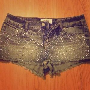 Victoria's Secret Studded Shorts