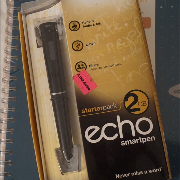 Echo Smart Pen and notepad.