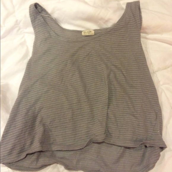 John Galt gray tank top