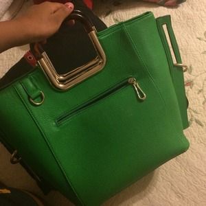 Green purse
