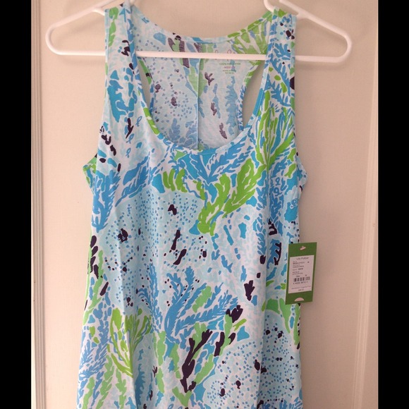 NWT Lilly Pulitzer racerback dress size M