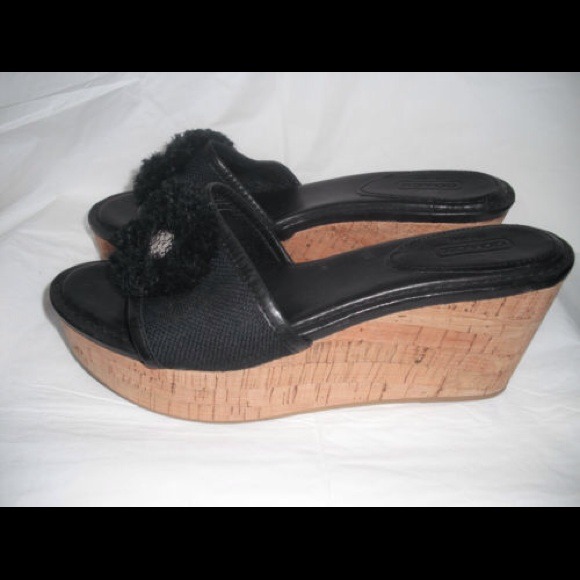 Coach Shoes - Coach womens Jazmin slide sandal platform shoes