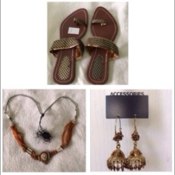 Jewelry, earring and shoes