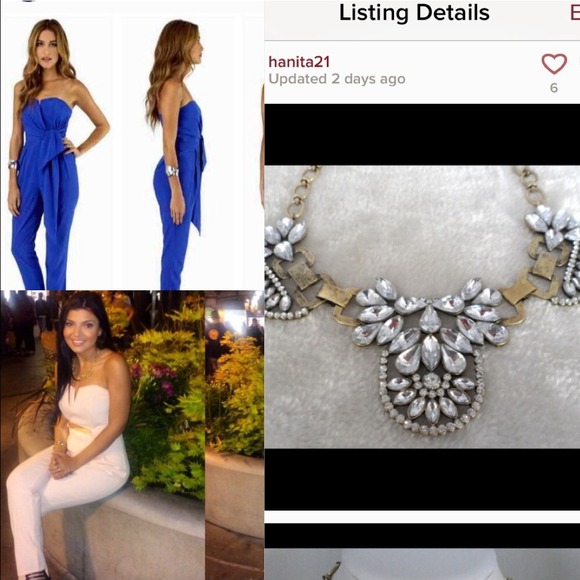 Bundle 2 rompers and a necklace