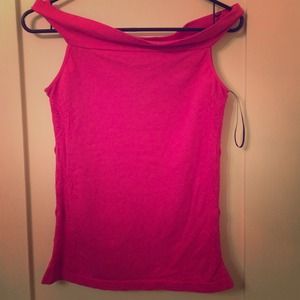 Off the shoulder bebe top