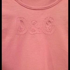 Pink Dolce and Gabbana Shirt