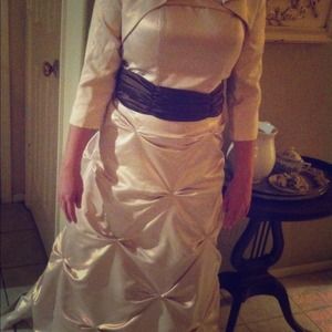 Formal gown by Bill Levkoff