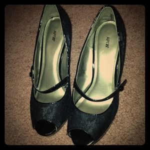 Black heels