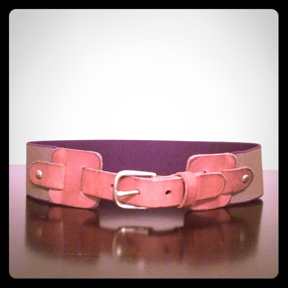 Madewell olive green belt