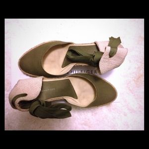 Olive green Espadrilles