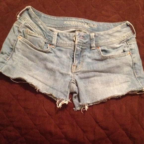 American eagle cut off jean shorts