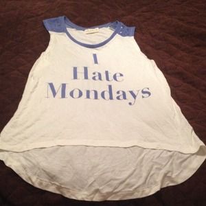 I Hate Mondays Tank