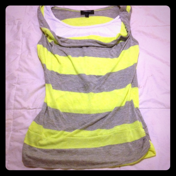 🔵 Yellow Highlighter Top🎀💛