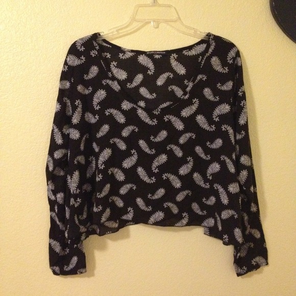 BM Paisley Print Top