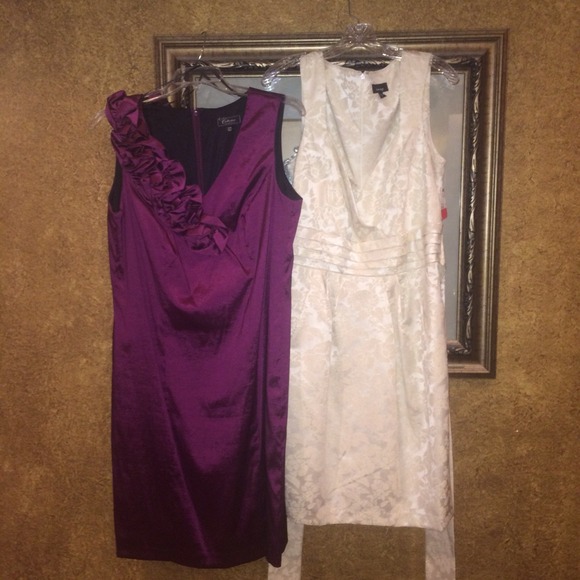 Purple/fushia party dress 14W Dress Barn