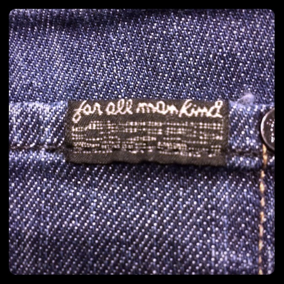 7 for all mankind jeans straight cut size 30