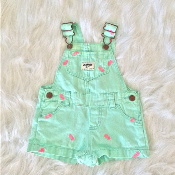 Pineapple Osh Kosh Overalls
