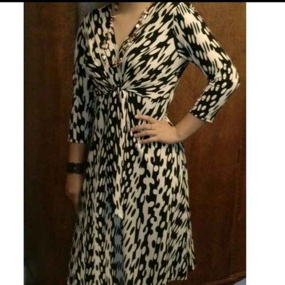 Black & White dress.