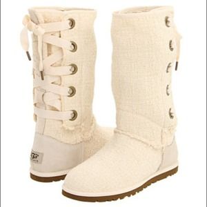 ugg heirloom lace up natural