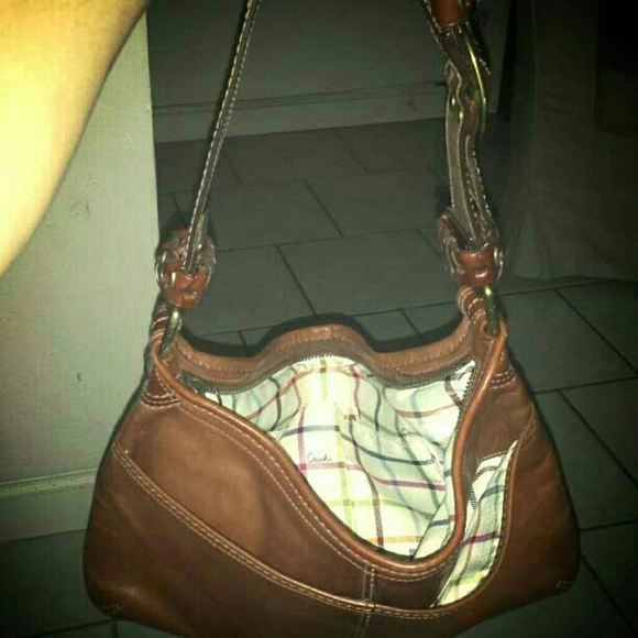 Coach brown bag