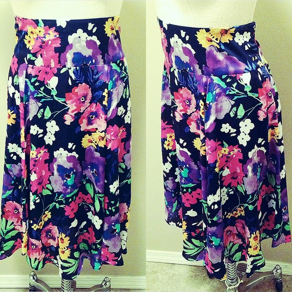 ♦️Ralph Lauren Floral Skirt - Picture 1 of 4
