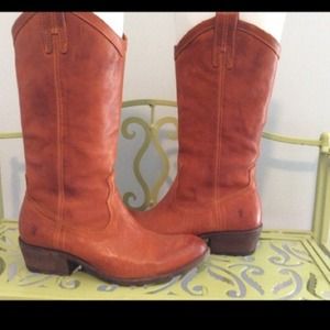 Frye leather boots Size 7