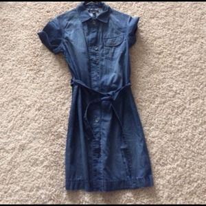 Banana republic jean dress