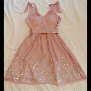 Dusty Rose party dress