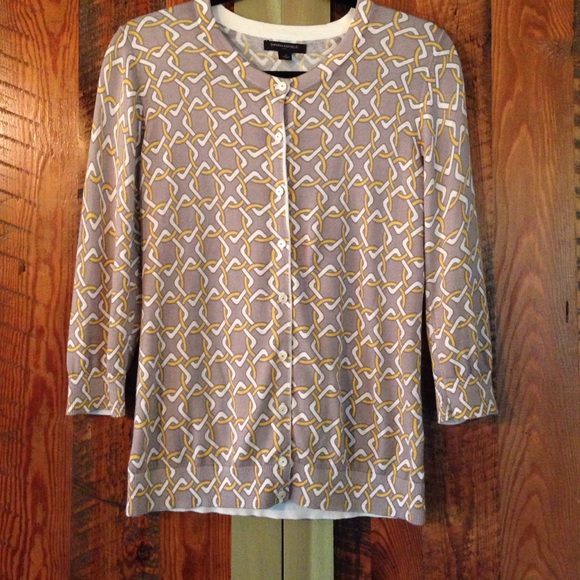 BR 3/4 sleeve cardigan