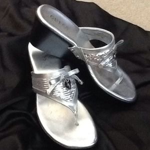 GUESS wedge sandals