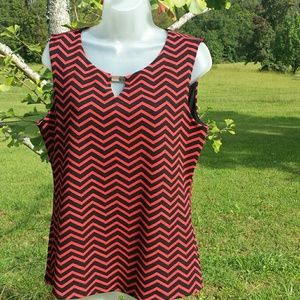 NWT!! Chevron blouse