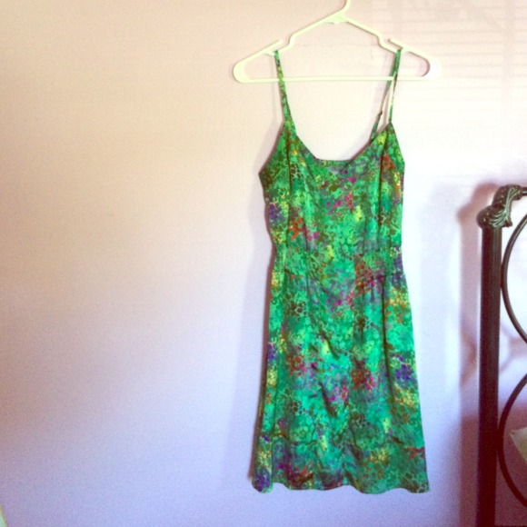 Oneill  green floral dress