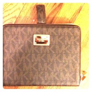 Full size MK Leather IPad wallet