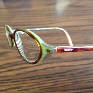 MOSSIMO glasses.  Multi-browns & medium green