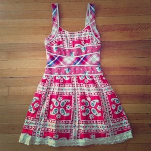Free People paisley print dress
