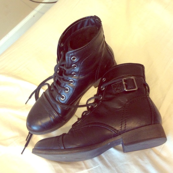 Madden Girl Combat boots