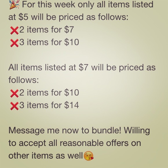 CLOSET SALE ❗️❗️