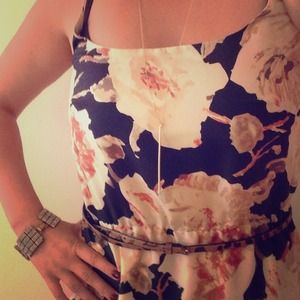 LAST CHANCE❗️SALE❗️Silk Flower J. Crew Dress