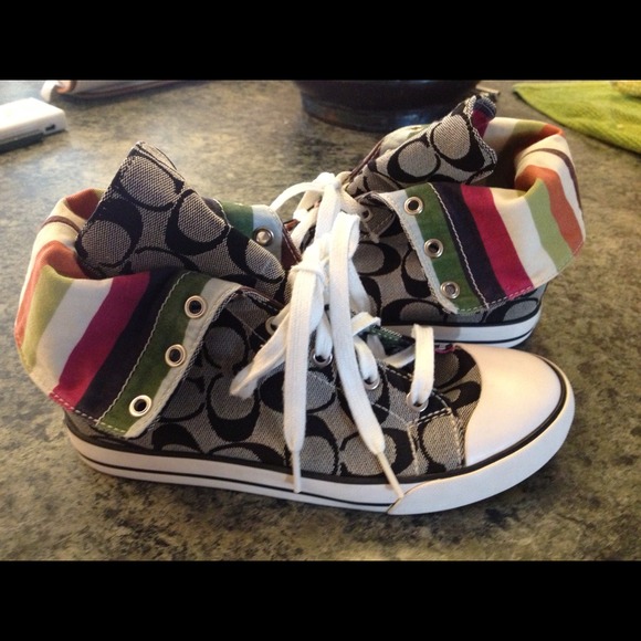 Coach Shoes - Coach high top sneakers