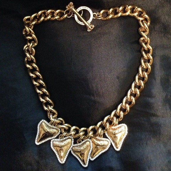 JUICY COUTURE: statement chain necklace