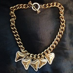 JUICY COUTURE: statement chain necklace