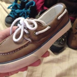Polo boat shoes 12 youth boys