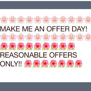 Please be reasonable.. Everything must go!!👢👢💍