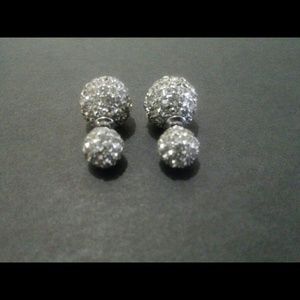 Crystal  Pave' Earrings
