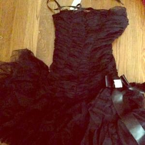 Cache little black dress with diamond now